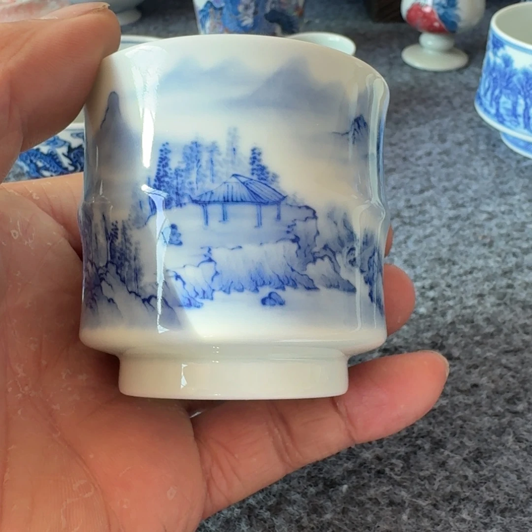 现代景德镇陶瓷手绘茶具