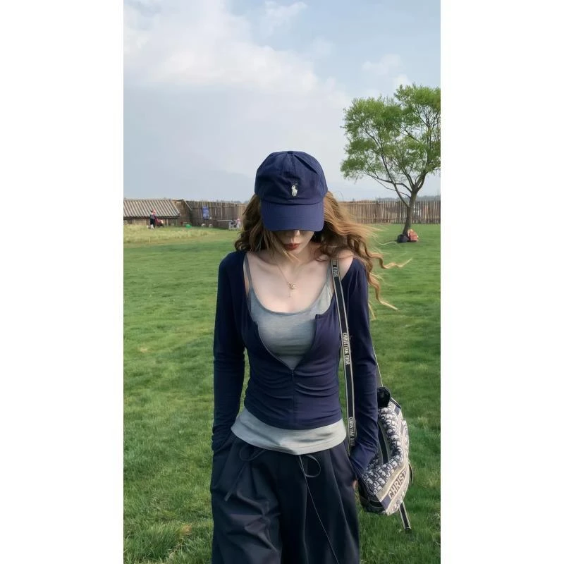 初秋三件套辣妹百搭