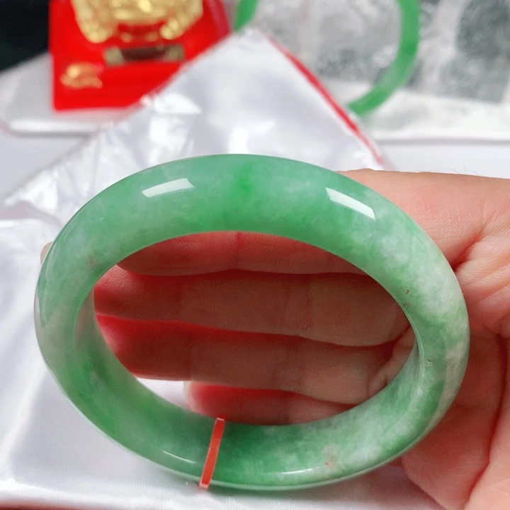 未镶嵌手镯翡翠  编号0226 正圈57