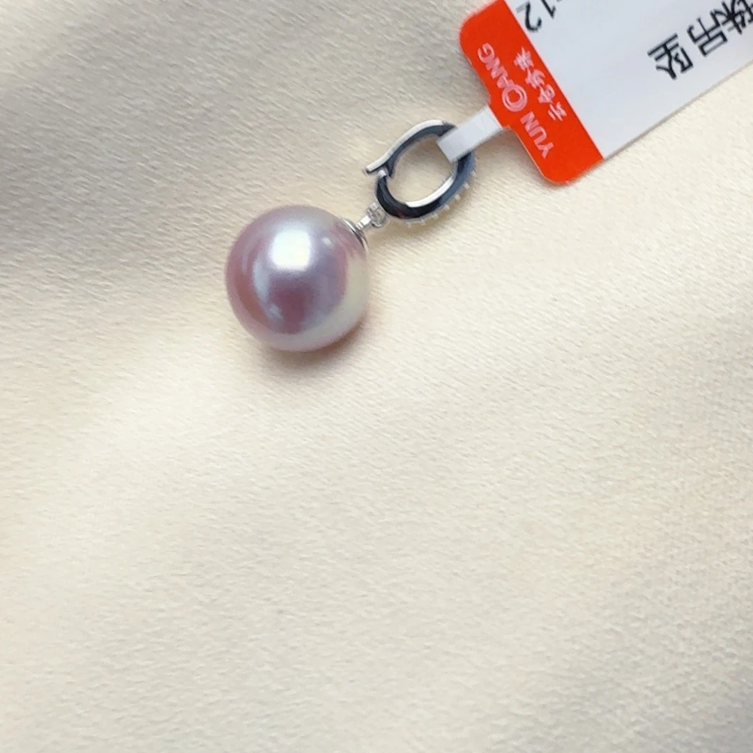 银S925镶嵌淡水珍珠颈饰@@tt065