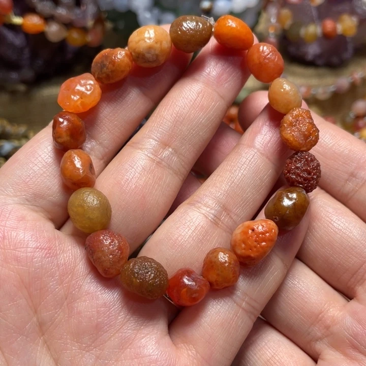 玛瑙/玉髓合金手链