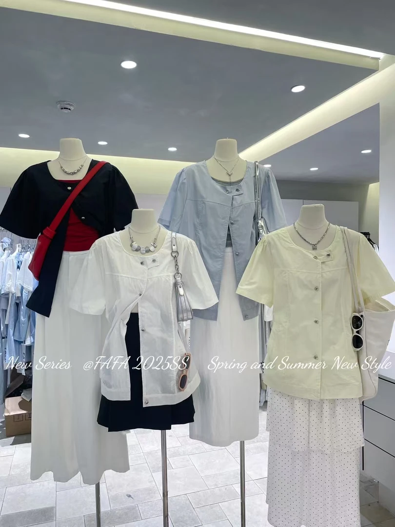 文文家夏季新款大码开衫6752