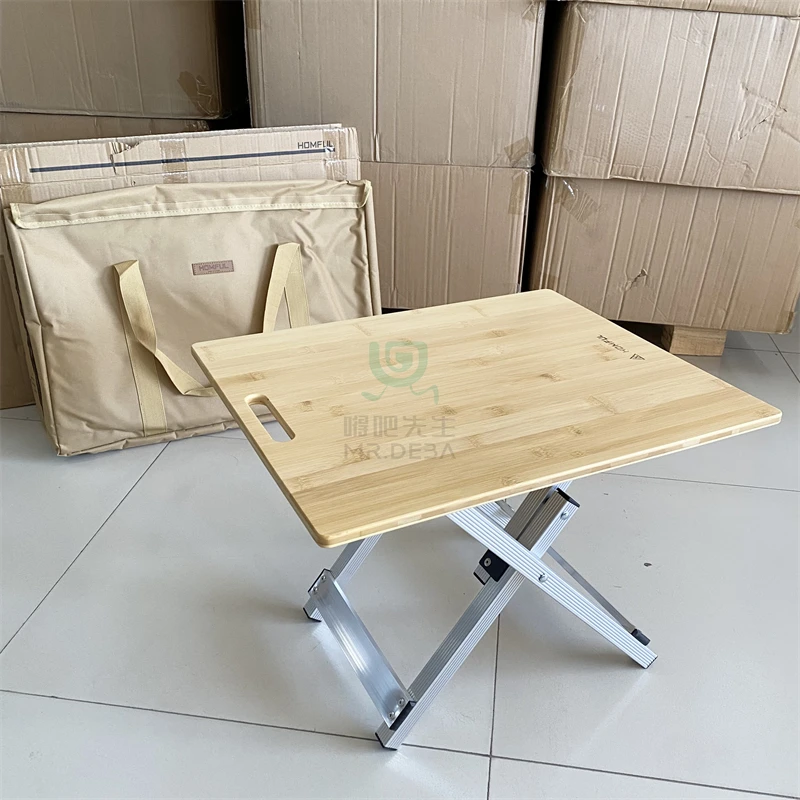 折叠桌野餐桌 迷你床上电脑平板茶水水果桌