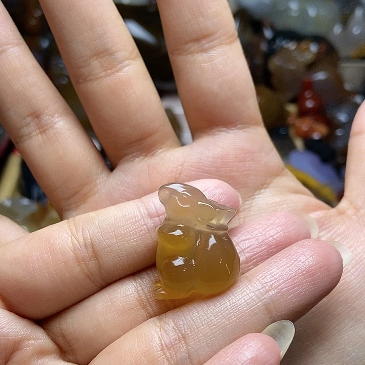 玛瑙/玉髓颈饰未镶嵌妮*