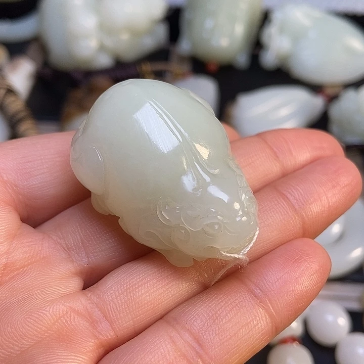 吊坠(不含链)未镶嵌和田玉