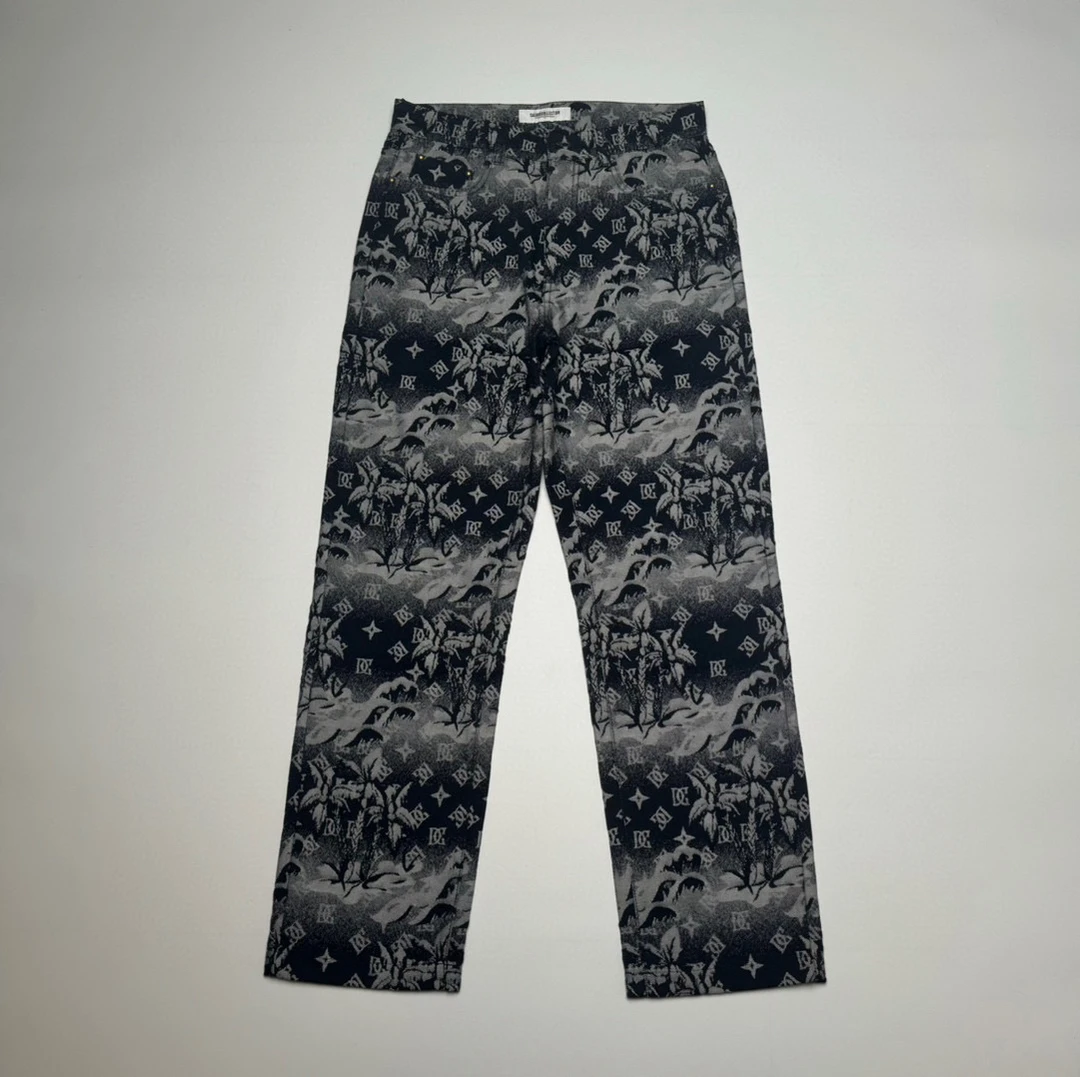 CALIANI/卡里亚尼  老花元素牛仔裤 2462007