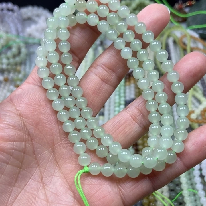 和田玉未镶嵌颈饰6