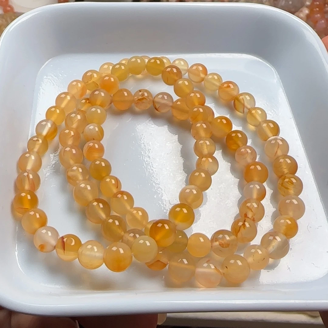 未镶嵌玛瑙/玉髓珠宝半成品