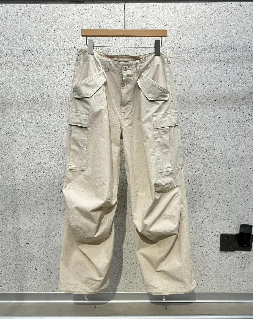 水洗 多袋直板复古军工装裤