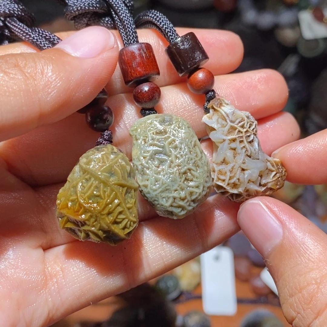 未镶嵌玛瑙/玉髓珠宝半成品