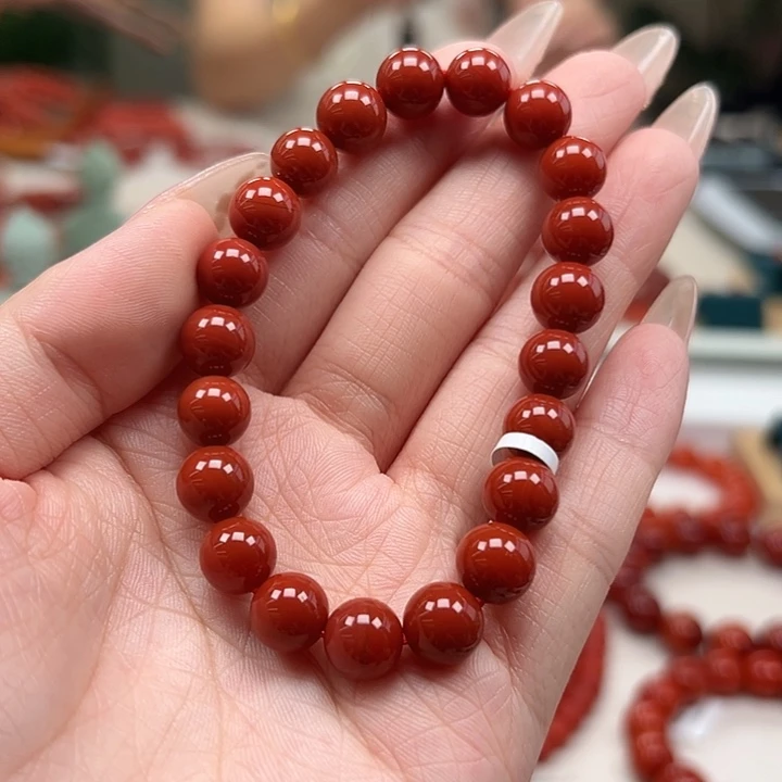 手串未镶嵌南红玛瑙9mm
