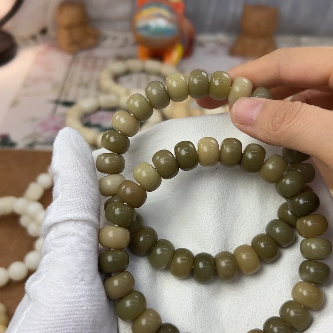 菩提根/象牙果手串13干膜发一条827