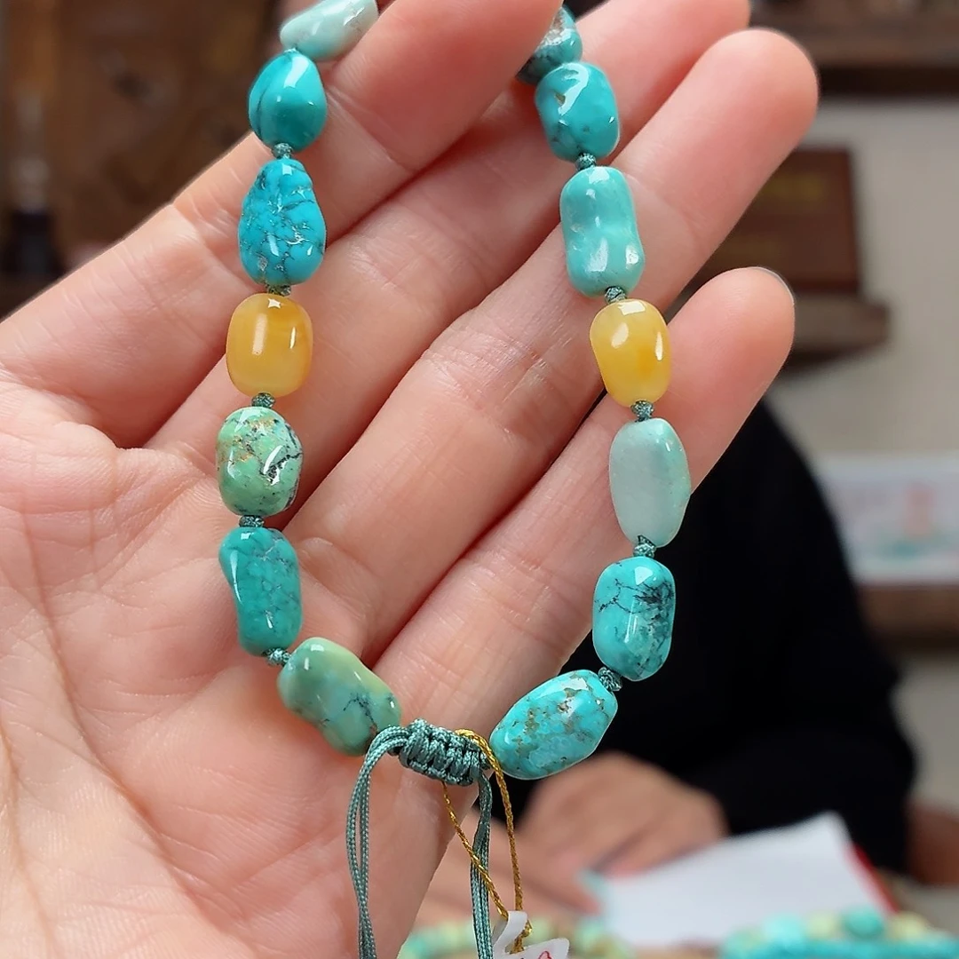 未镶嵌绿松石珠宝奇石