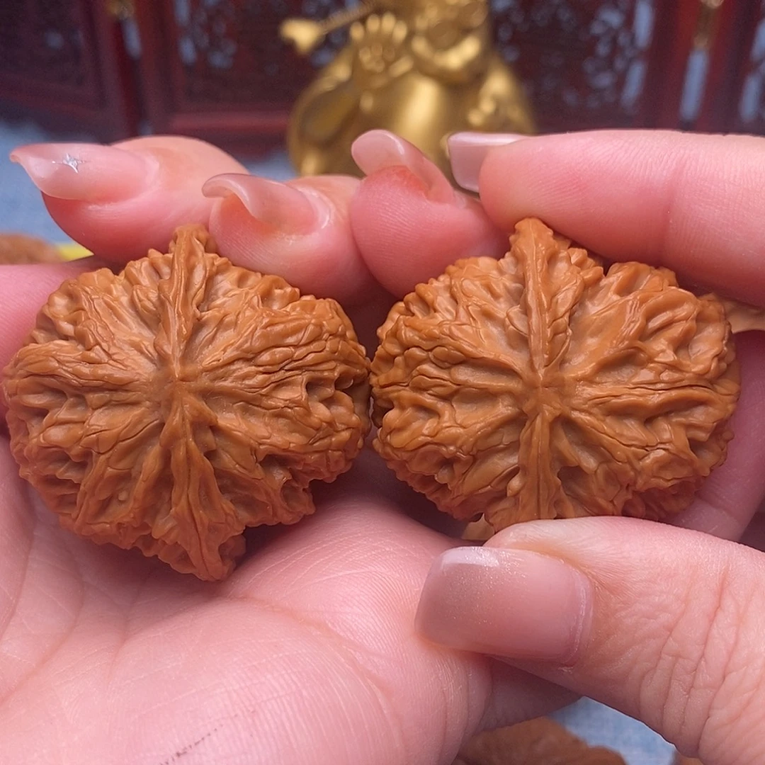 大***丶文玩核桃把件39全品苹果园