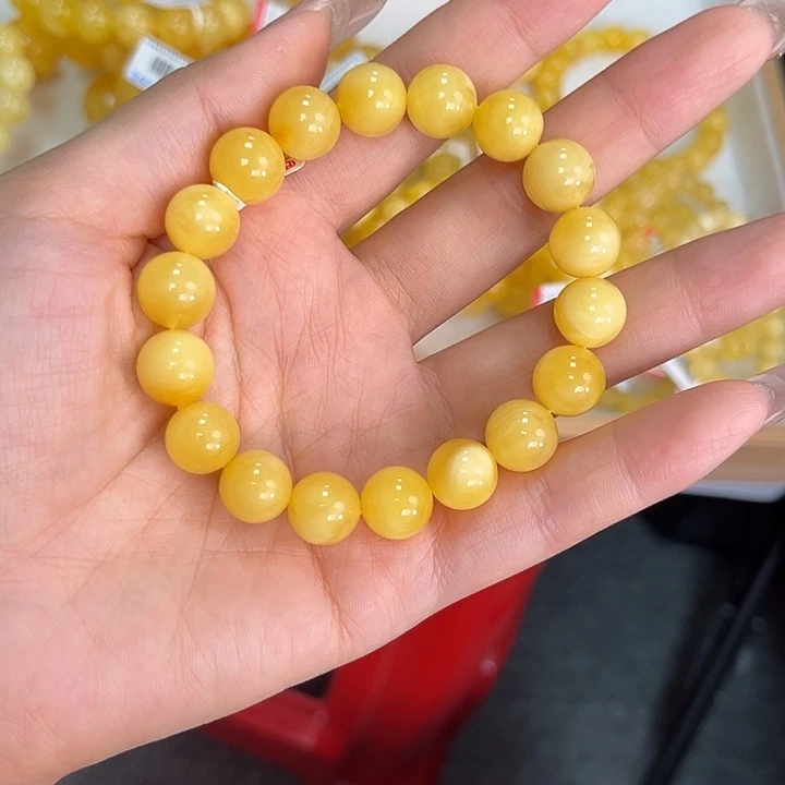 未镶嵌琥珀裸石芝士奶酪小奶豆
