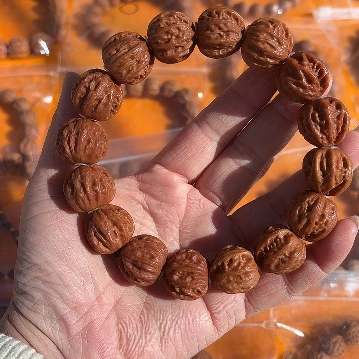文玩核桃手串野生