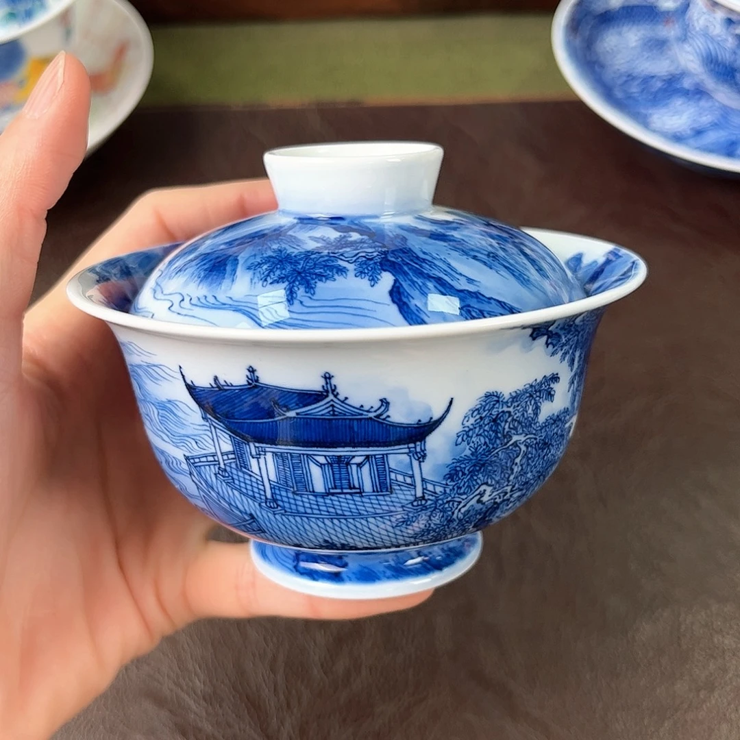 手绘高温瓷器瓷器