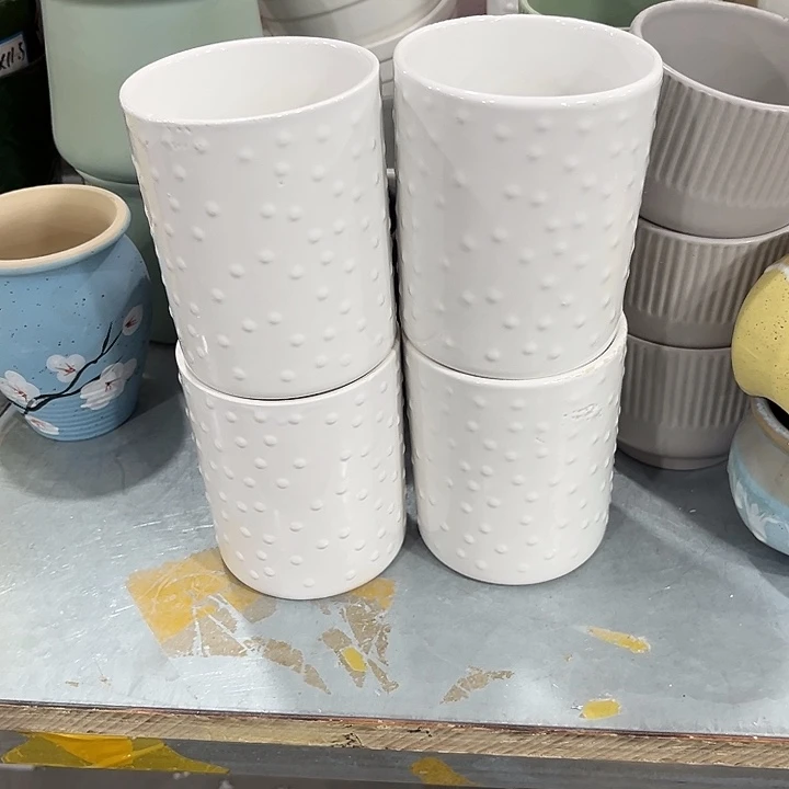 有孔！全场福利价陶瓷花盆10包邮