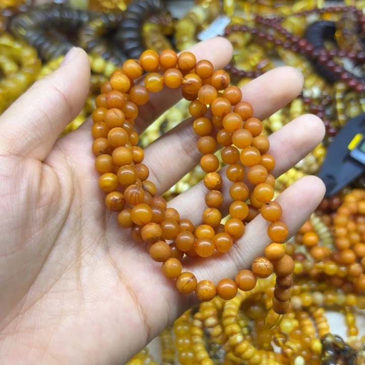 琥珀未镶嵌珠宝奇石