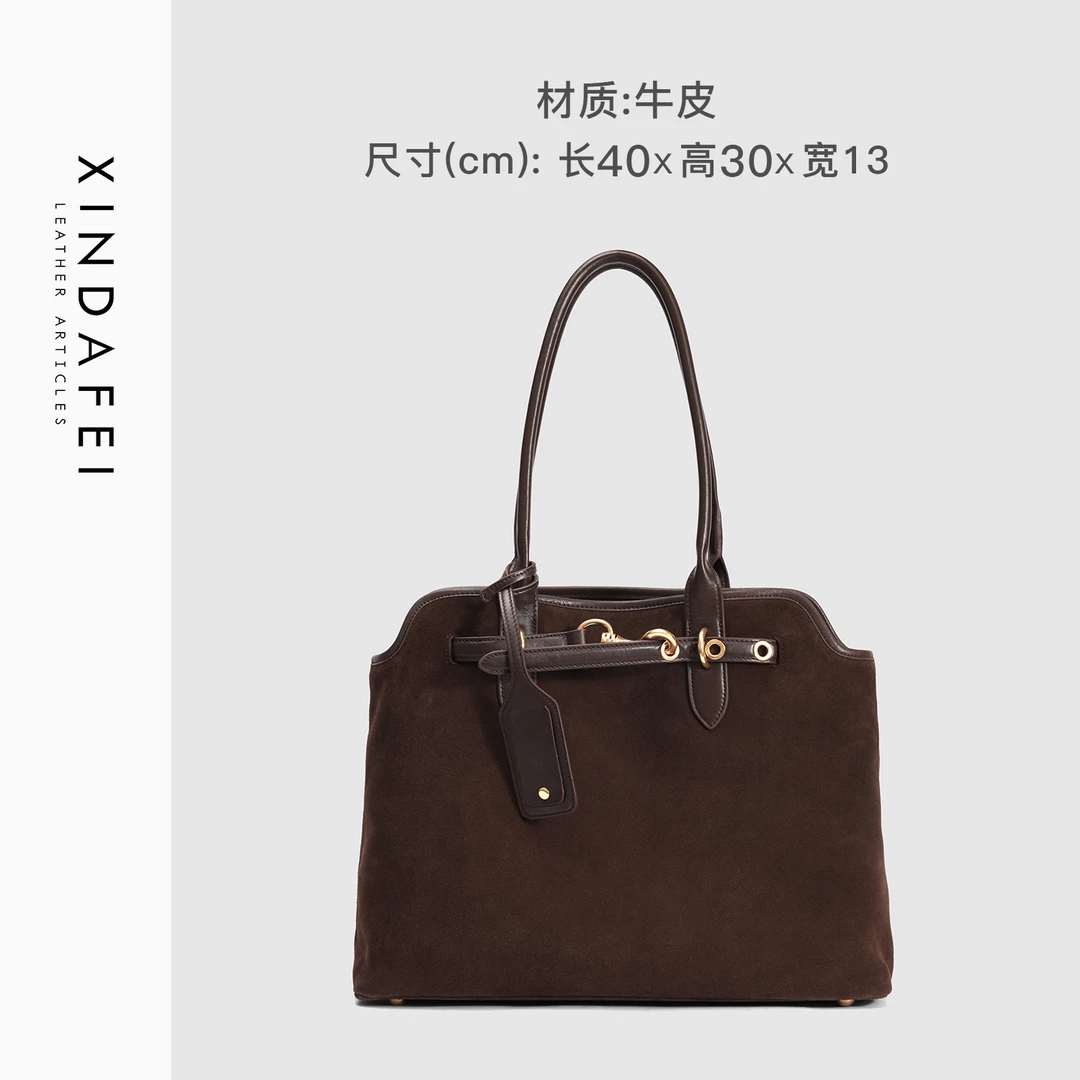 时尚单肩9F623咖啡色轻奢手提包斜挎女包