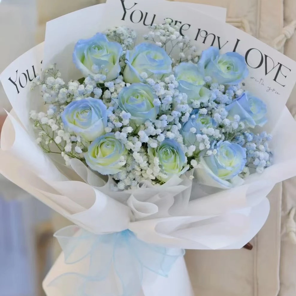 【星辰大海】碎冰蓝214爆款花束4号
