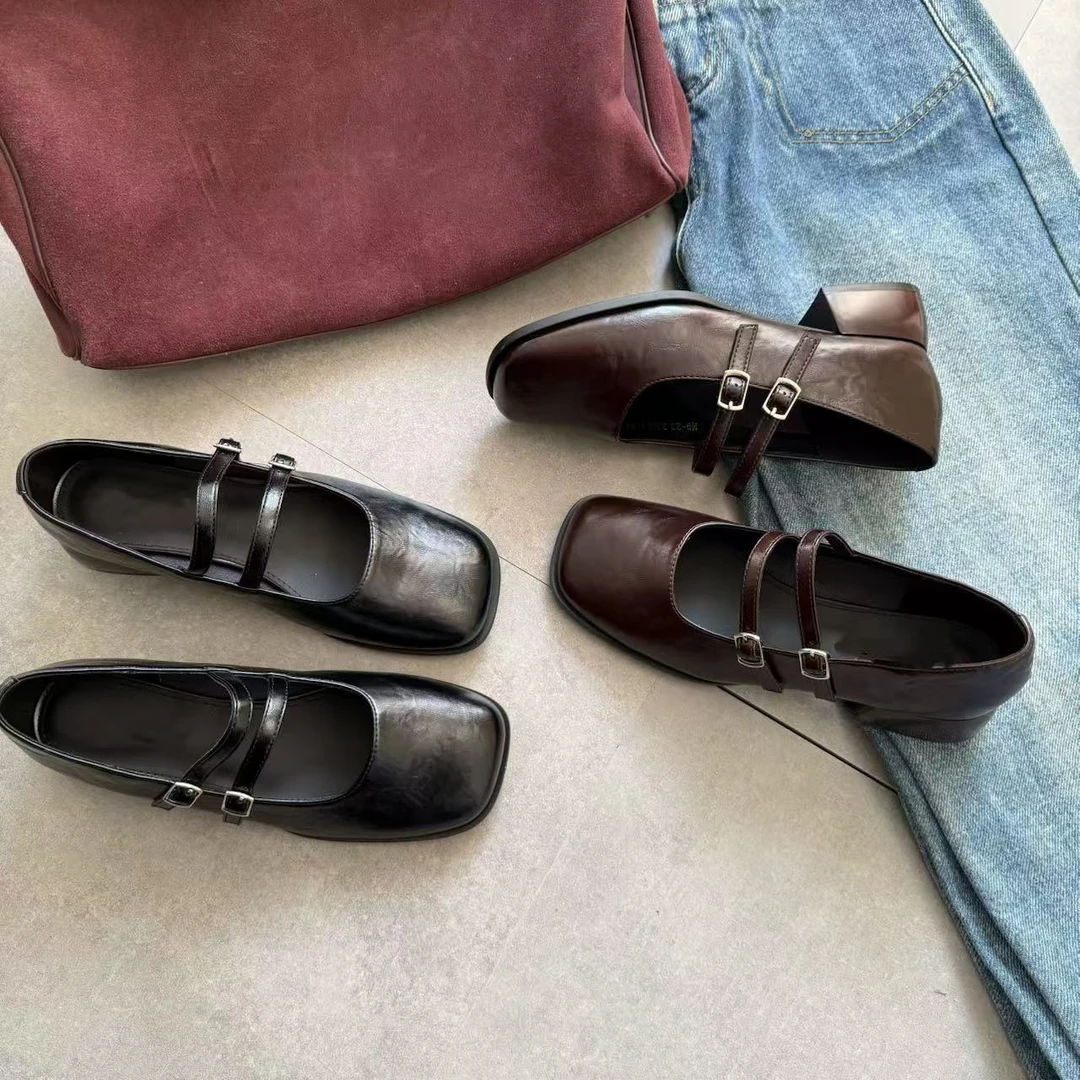 【简爱】2024女款时尚百搭休闲小单鞋*M9-23