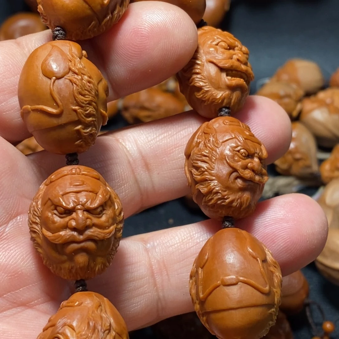 橄榄核手串/手链璟****司橄榄核钟馗纯手工假一赔四