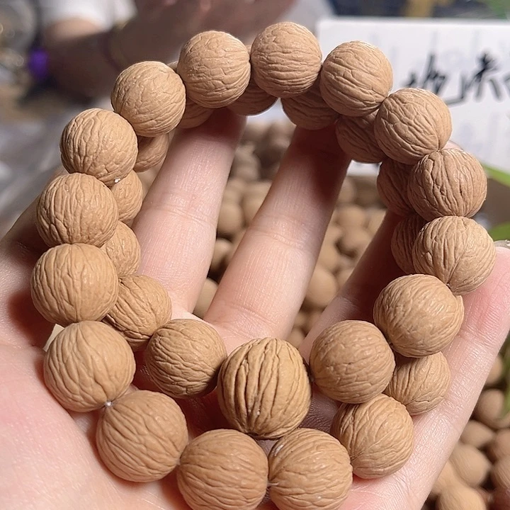 猴头核桃手串龙珠