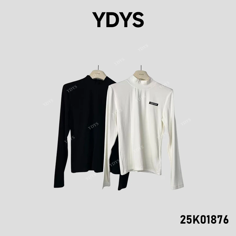 【YDYS】25K01876 2025新款时尚气质小众T恤