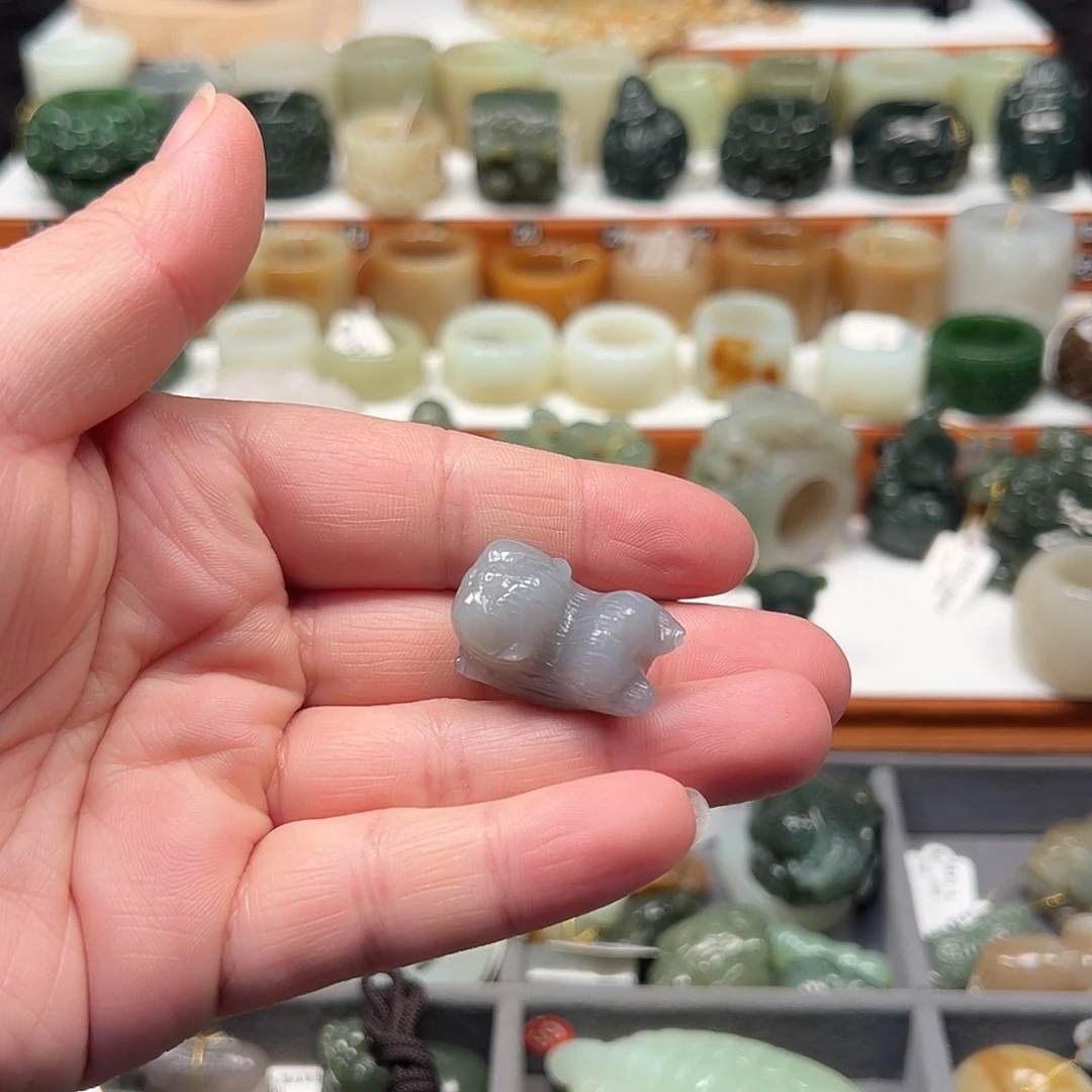 A***م和田玉（糖玉）未镶嵌颈饰