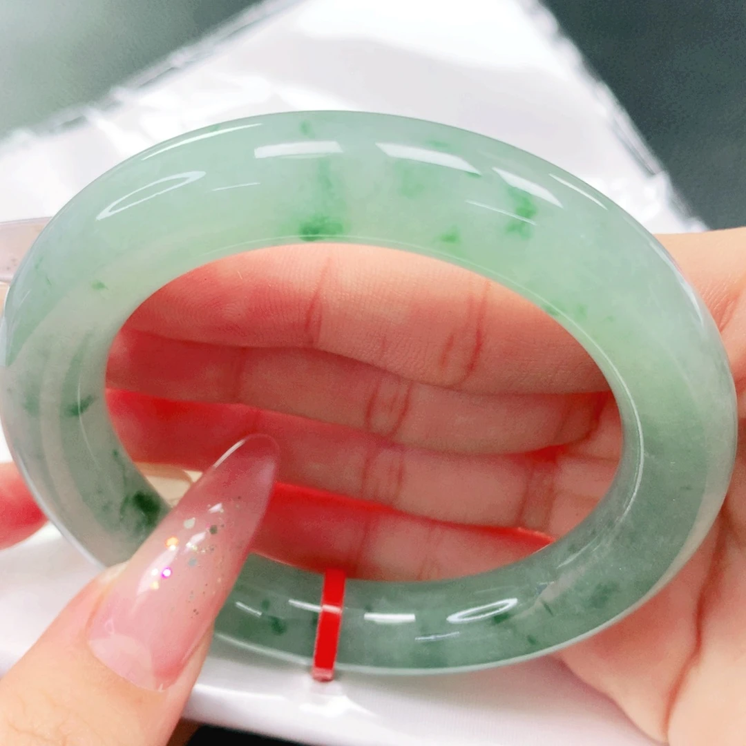 翡翠未镶嵌手镯54