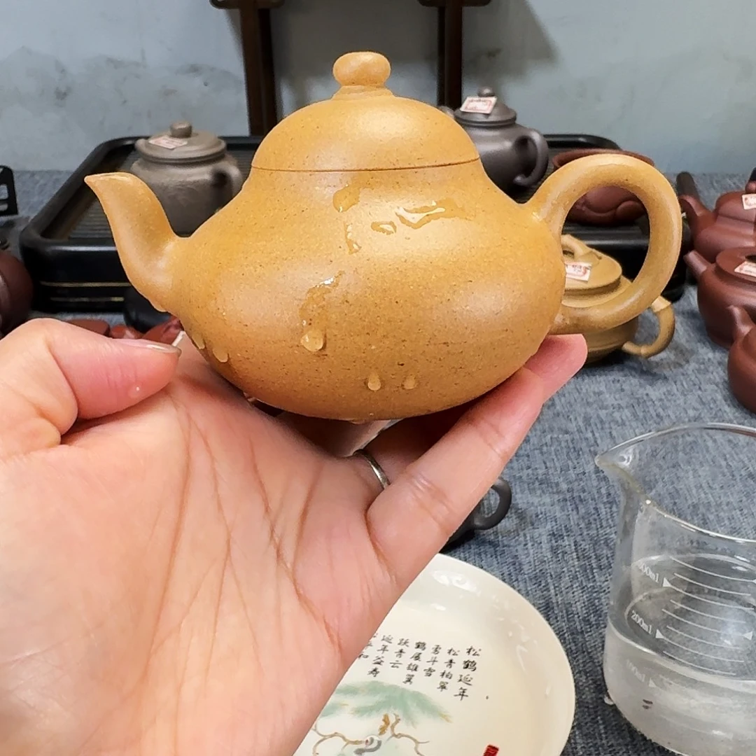 茶壶紫砂全手工紫砂壶梨形