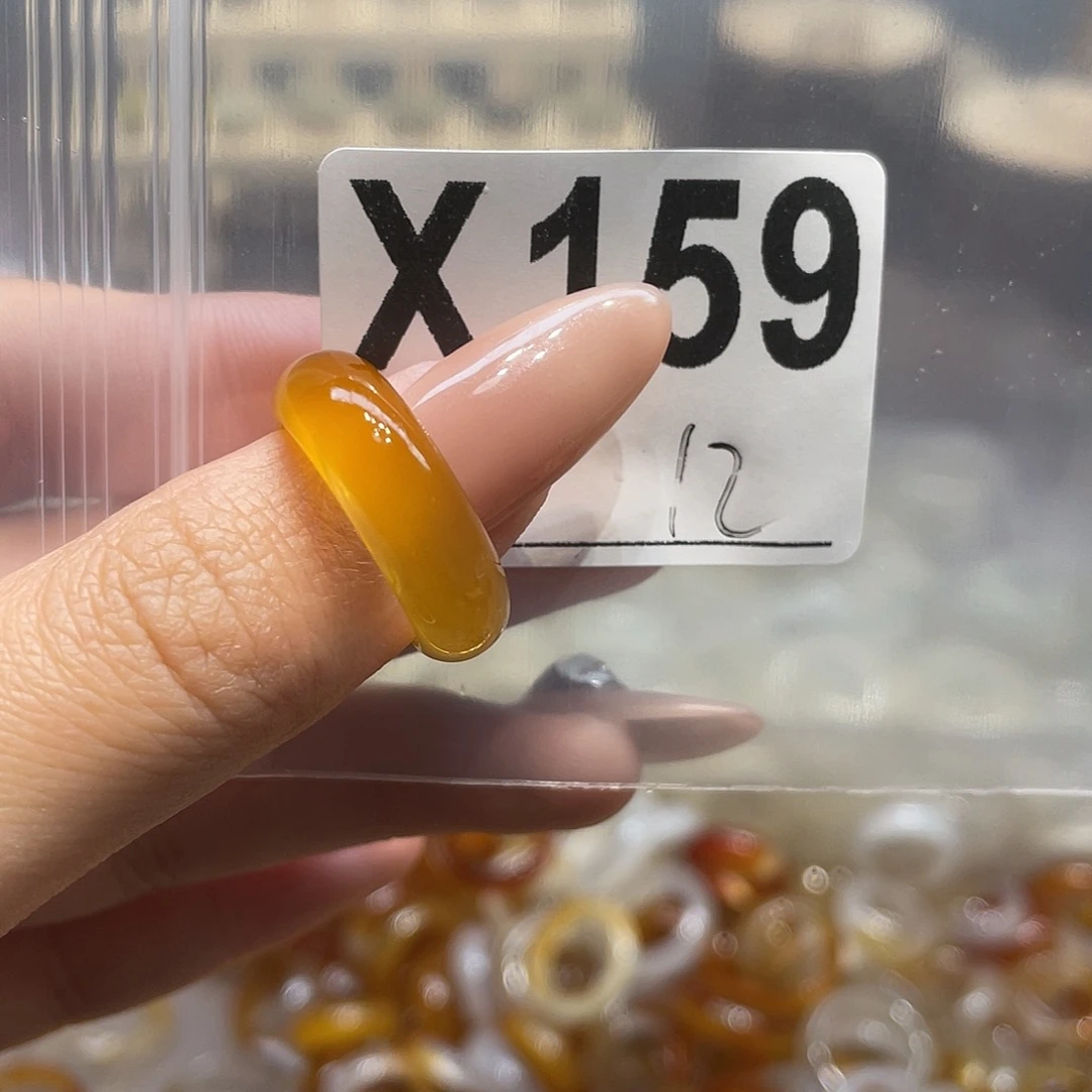 玛瑙/玉髓未镶嵌戒指159