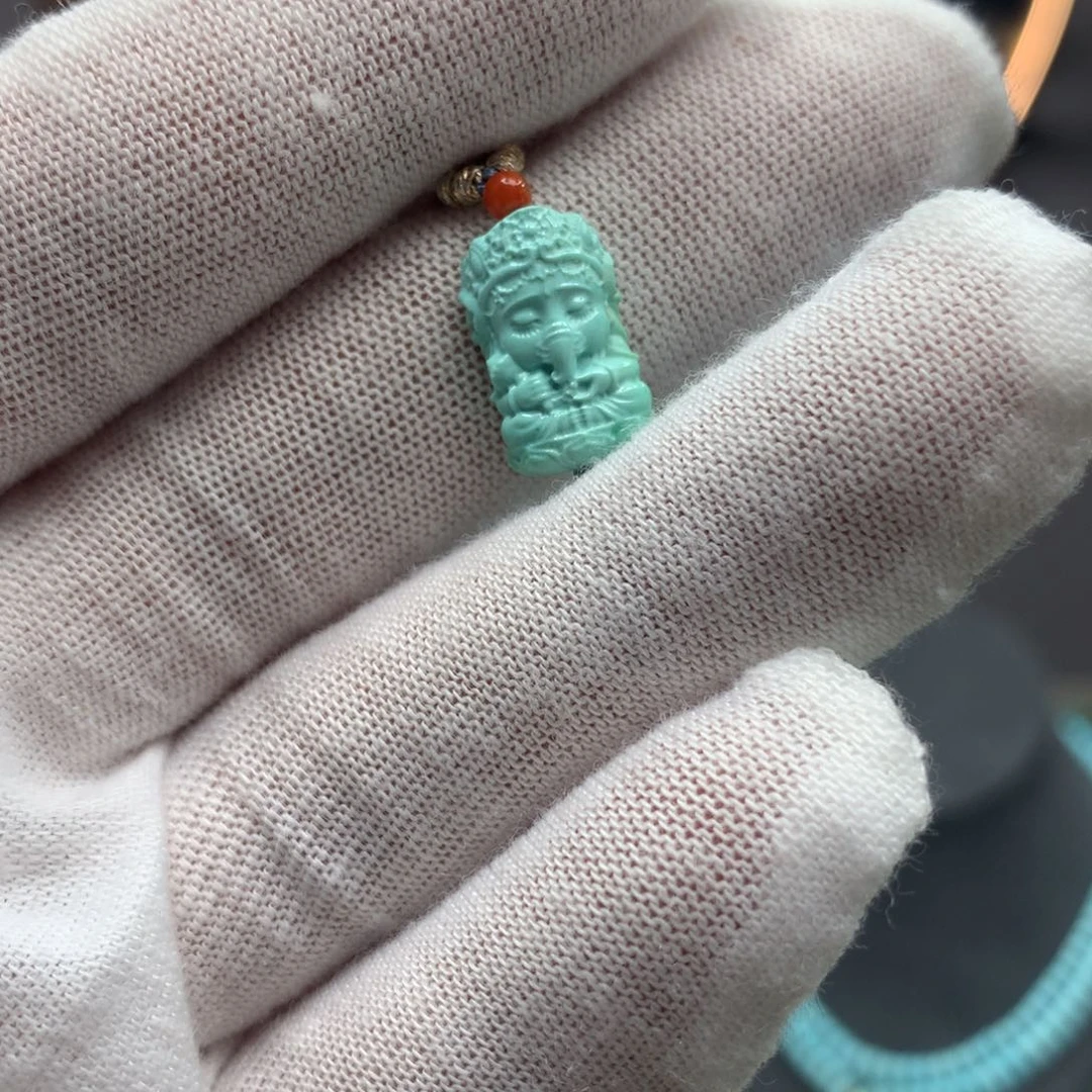 绿松石挂件未镶嵌