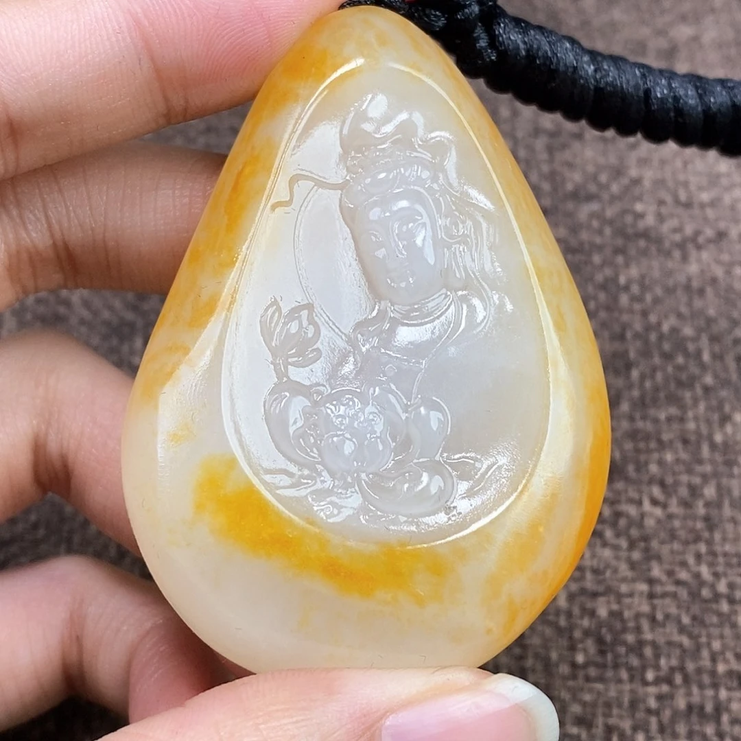 和田玉挂件未镶嵌