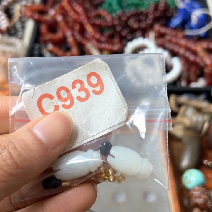 和田玉（糖玉）颈饰未镶嵌Y*1
