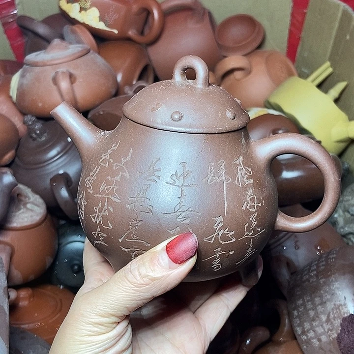 全手工制作宜兴紫砂壶手工工艺