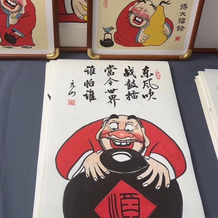 国画禅意纯手绘作品