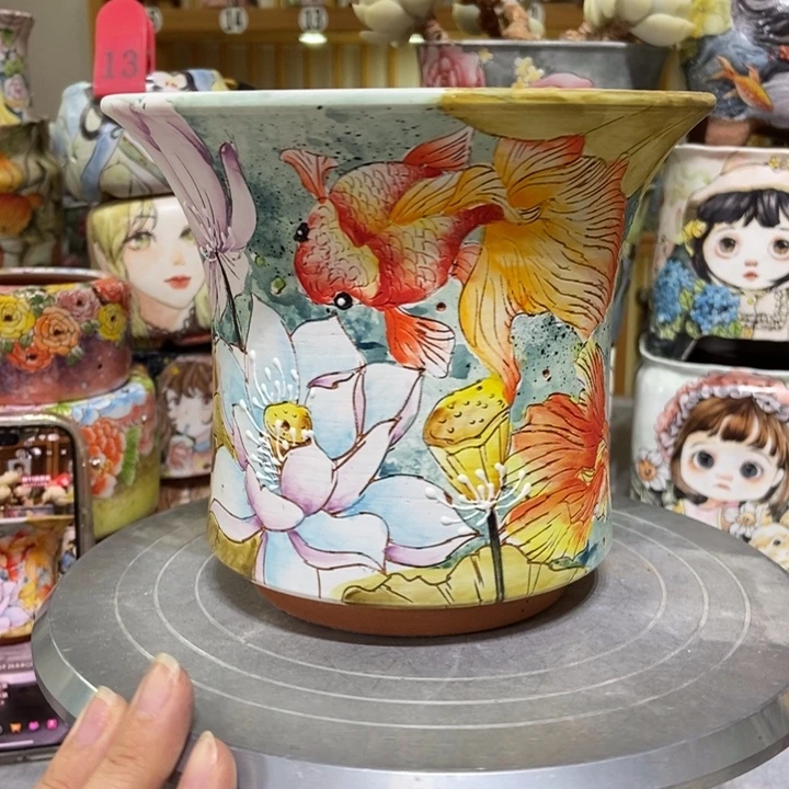 景德镇艺术手绘作品