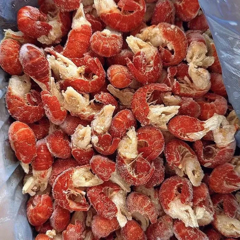 【无冰衣】大号一级新鲜龙虾尾净重无冰衣一斤125粒左右