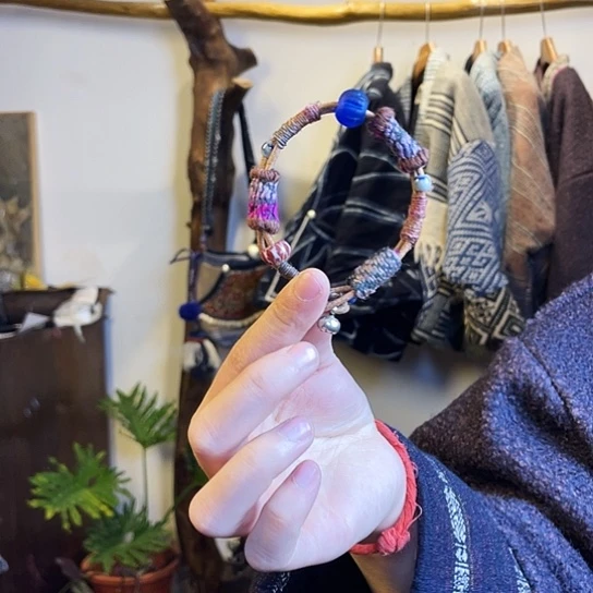 织绣手工制作手链