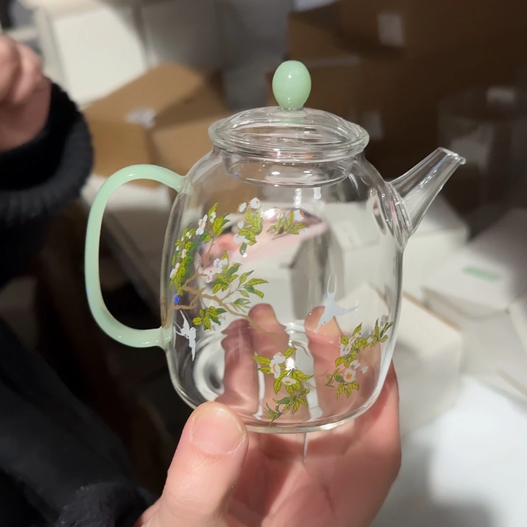 975号高硼硅泡茶壶一个