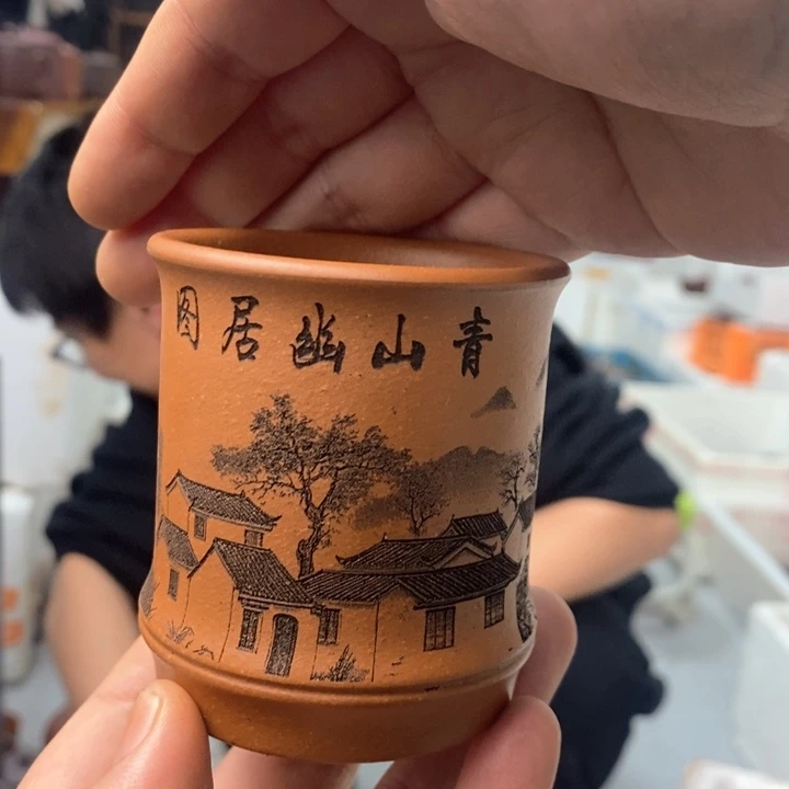 紫砂茶壶黄龙山紫砂手工制作