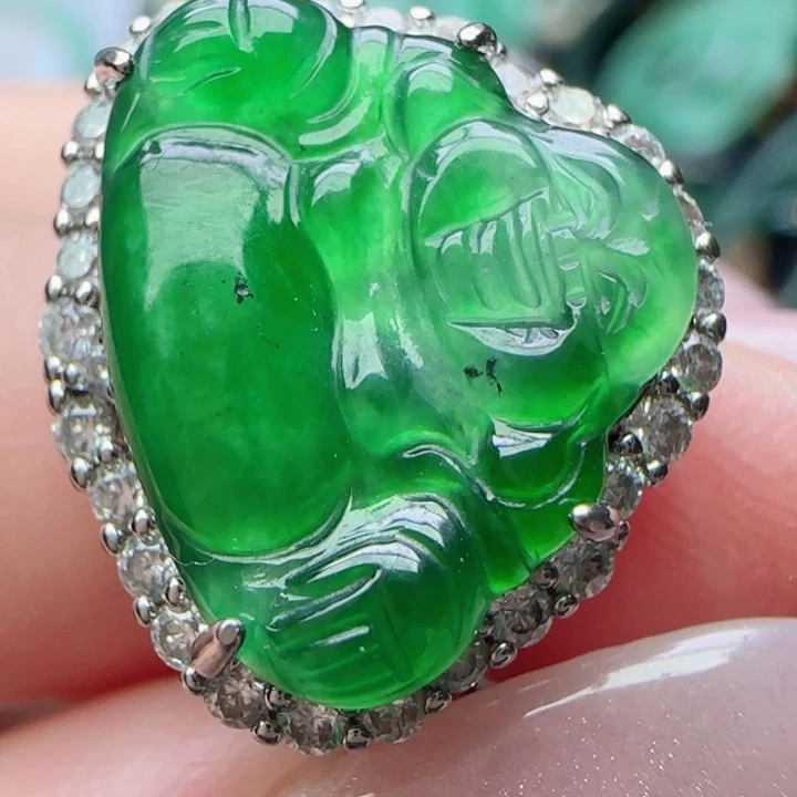 翡翠未镶嵌颈饰天然A货20