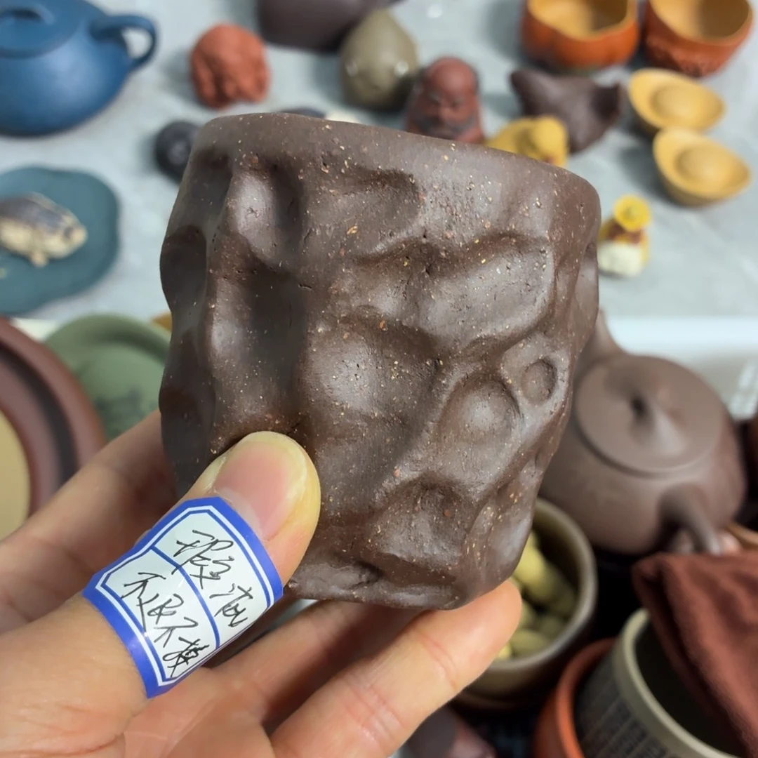 茶杯紫砂明*瑕疵不退不换介意勿拍