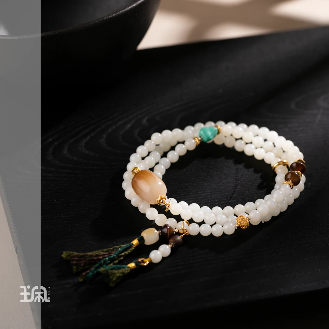 [月华行]和田玉项链YPB25120915多样性发其一