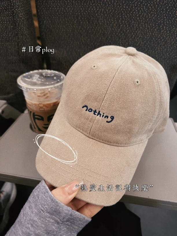 一排字母的2025早春新款棒球帽