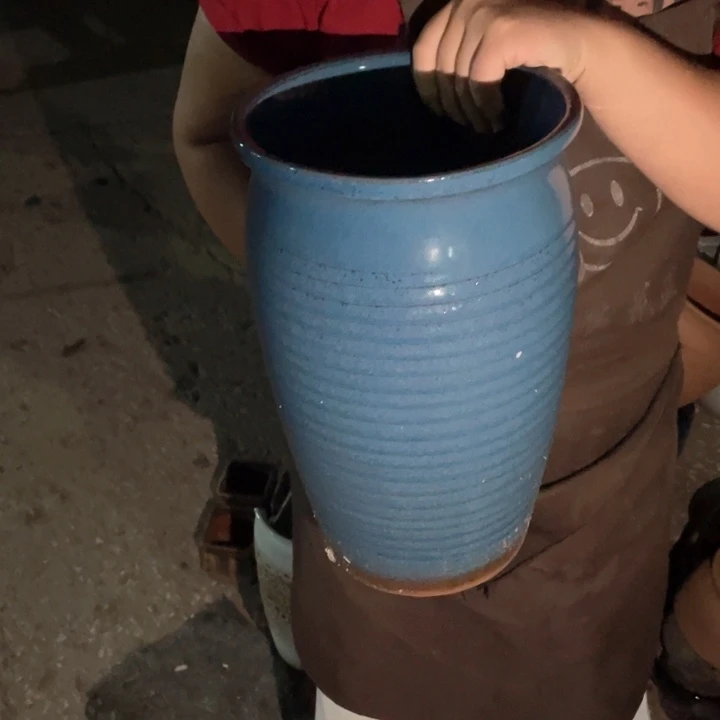 紫砂花盆口20高33正品正品