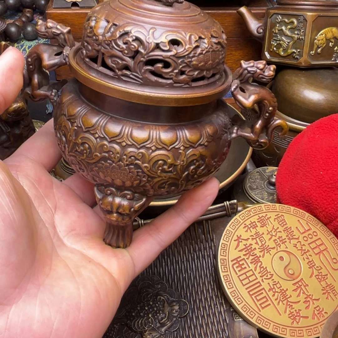 精美铜器，点击下单