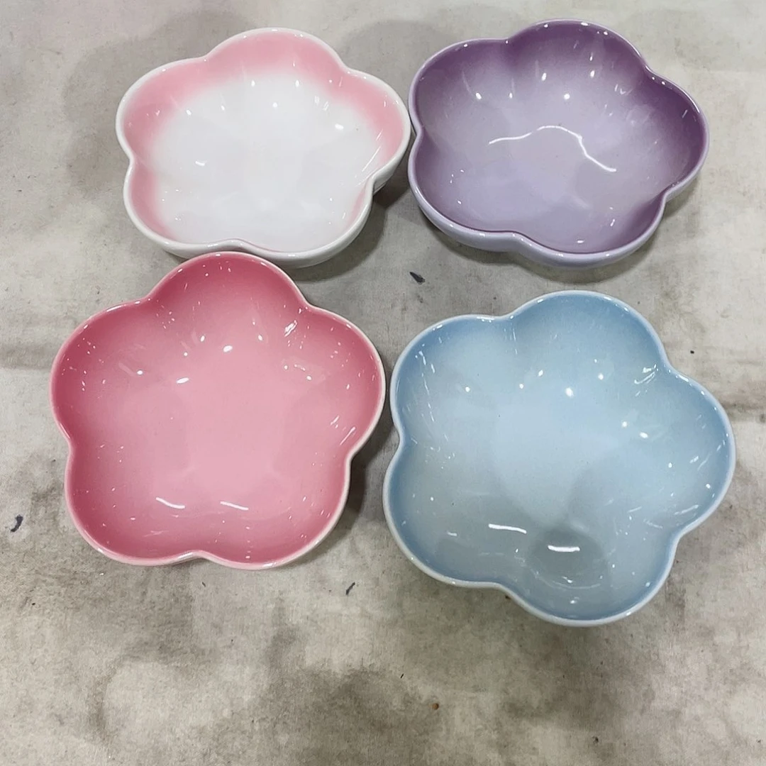 瓷片微瑕陶瓷餐具家用 两个精品